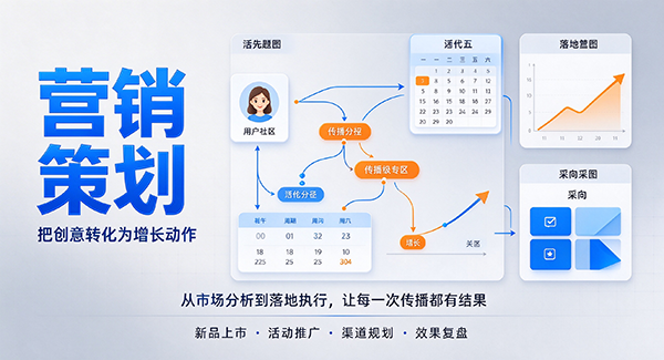 银州区营销策划